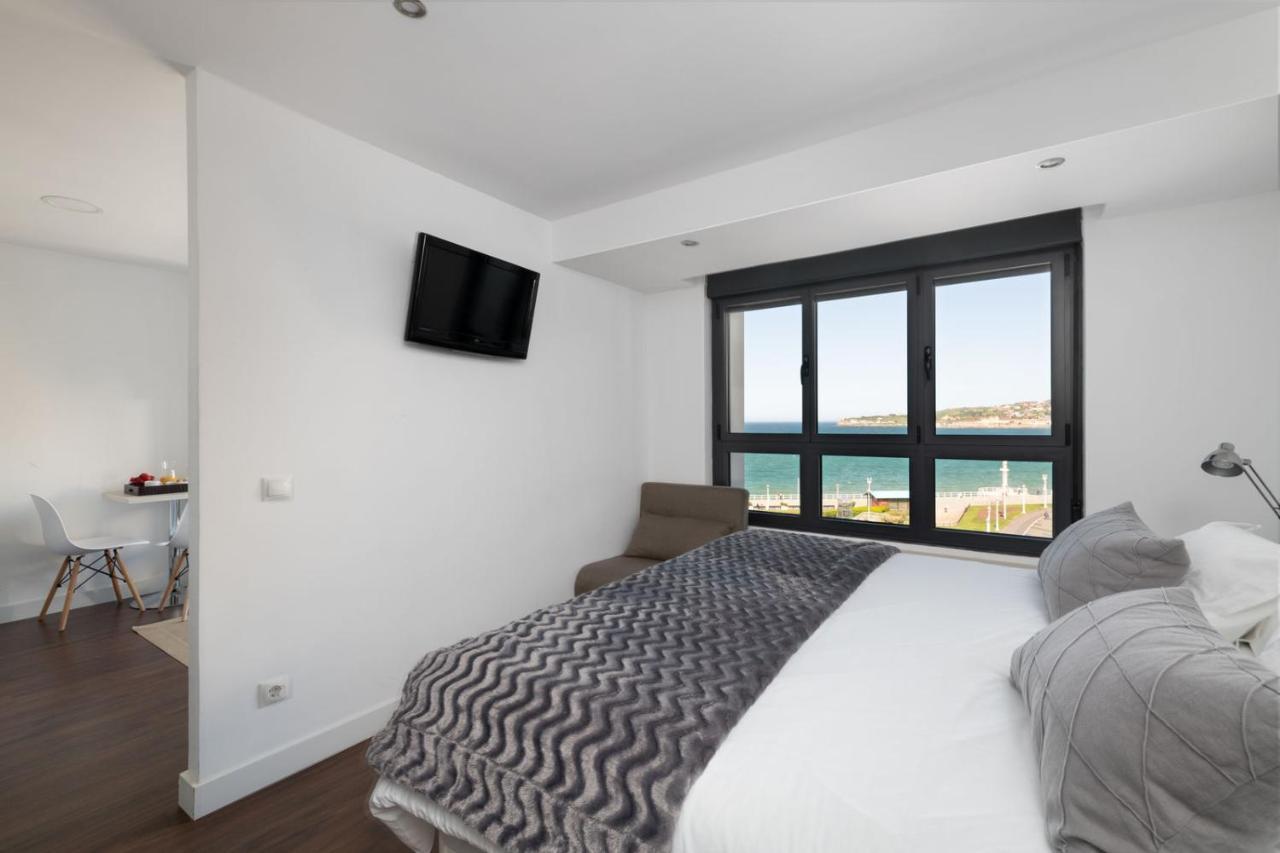 El Mirador Del Nautico Apartment Gijon Bagian luar foto