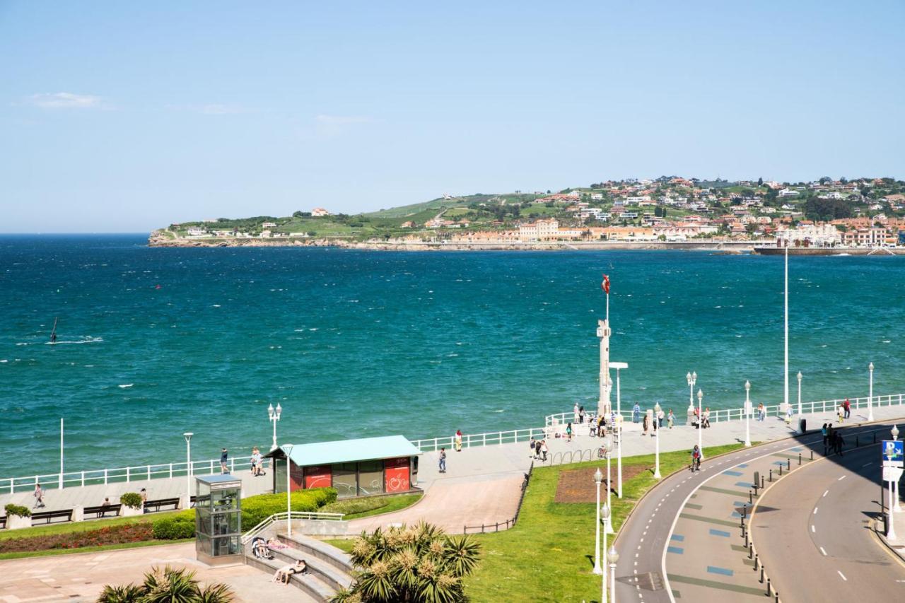 El Mirador Del Nautico Apartment Gijon Bagian luar foto